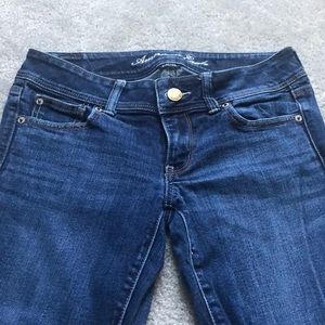 American Eagle slim boot dark wash jeans